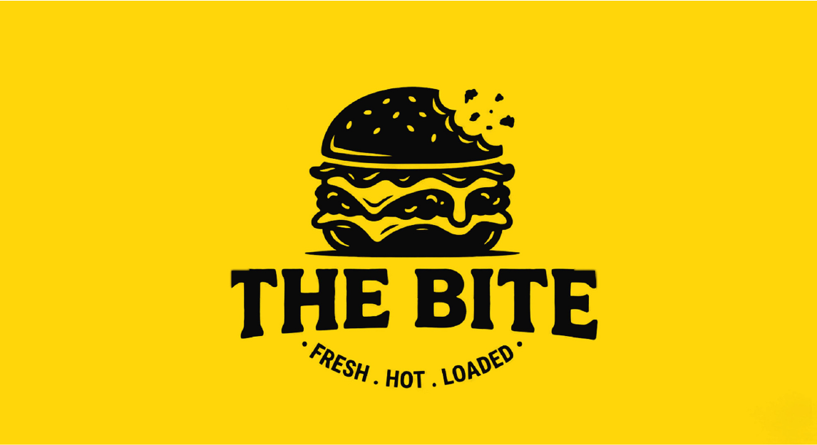 The Bite burger logo